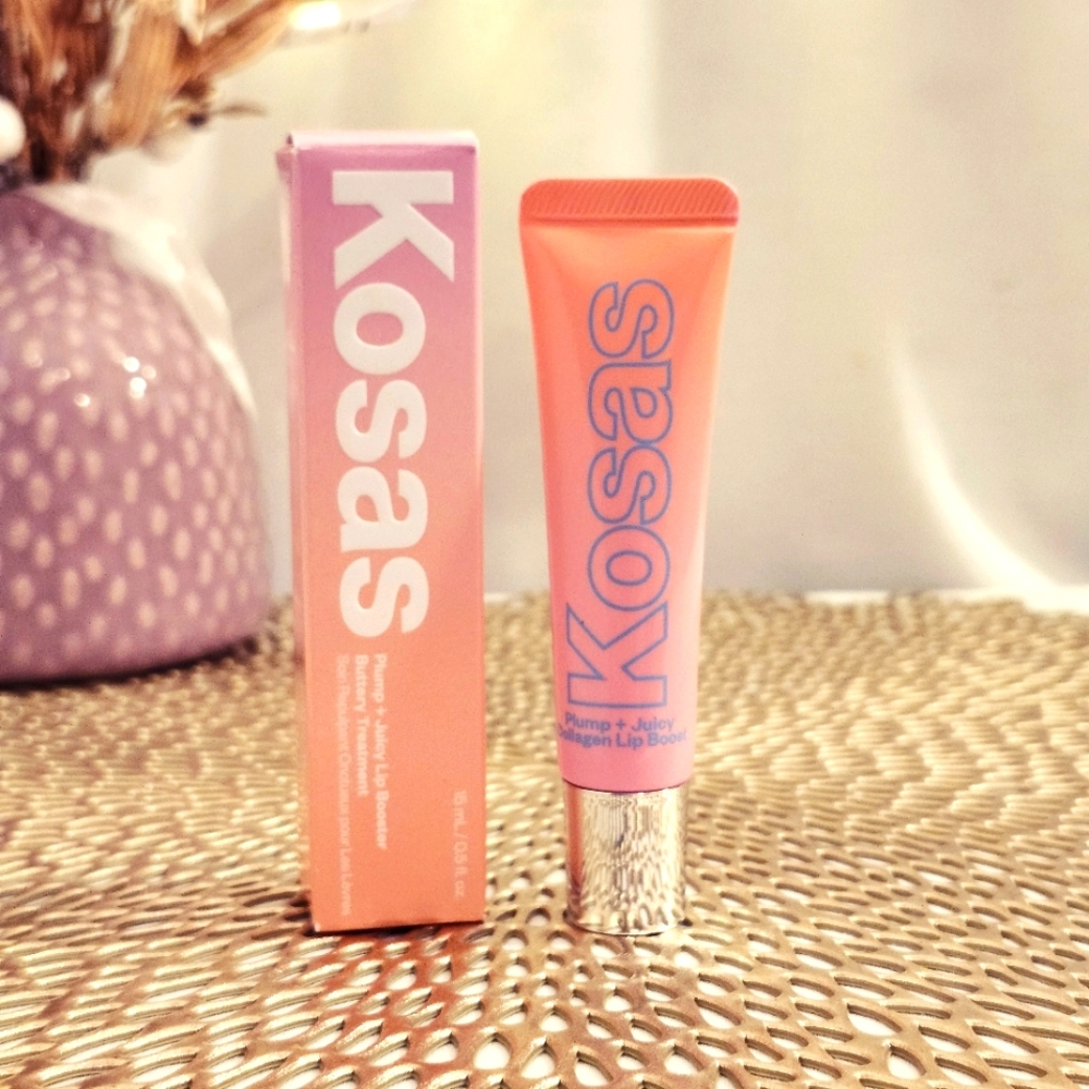 Kosas Plump + Juicy Lip Booster Clear Lip Plumper Full Size